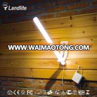 Landlite 2017 Modern Hotel Dimmable Led Light Lamp Rechargeable Kid Reading LED Desk Lamp With USB Port