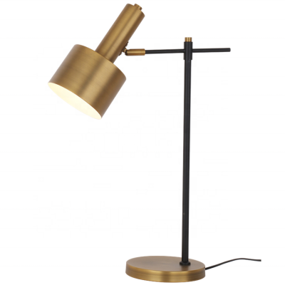 5W LED iron Black base adjustable reading nordic modern rose gold table lamp for office study hotel home