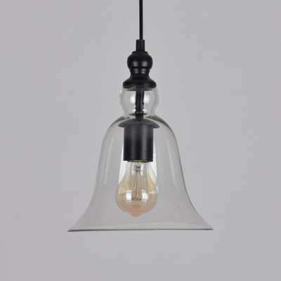 indoor hanging clear adjustable pendant chandelier lights vintage glass light